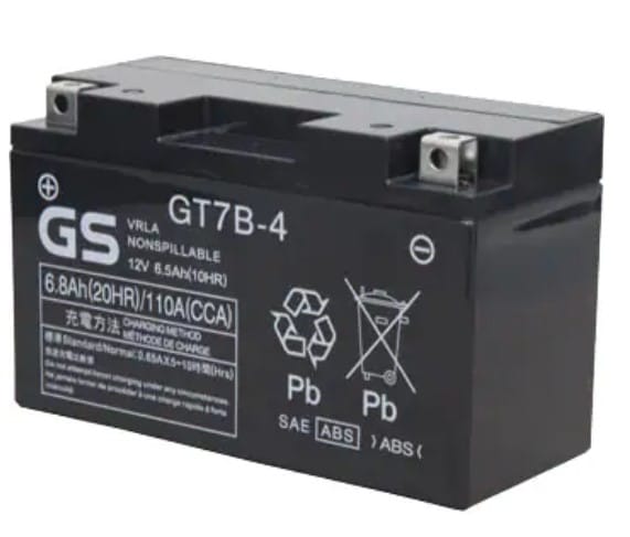 GS YUASA - Bateria GEL GT7B-4 - Full Control Motos